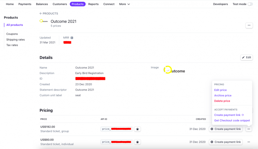 Vinish Garg writes about interaction design for the hierarchy of information and content design, by using an example of Stripe.